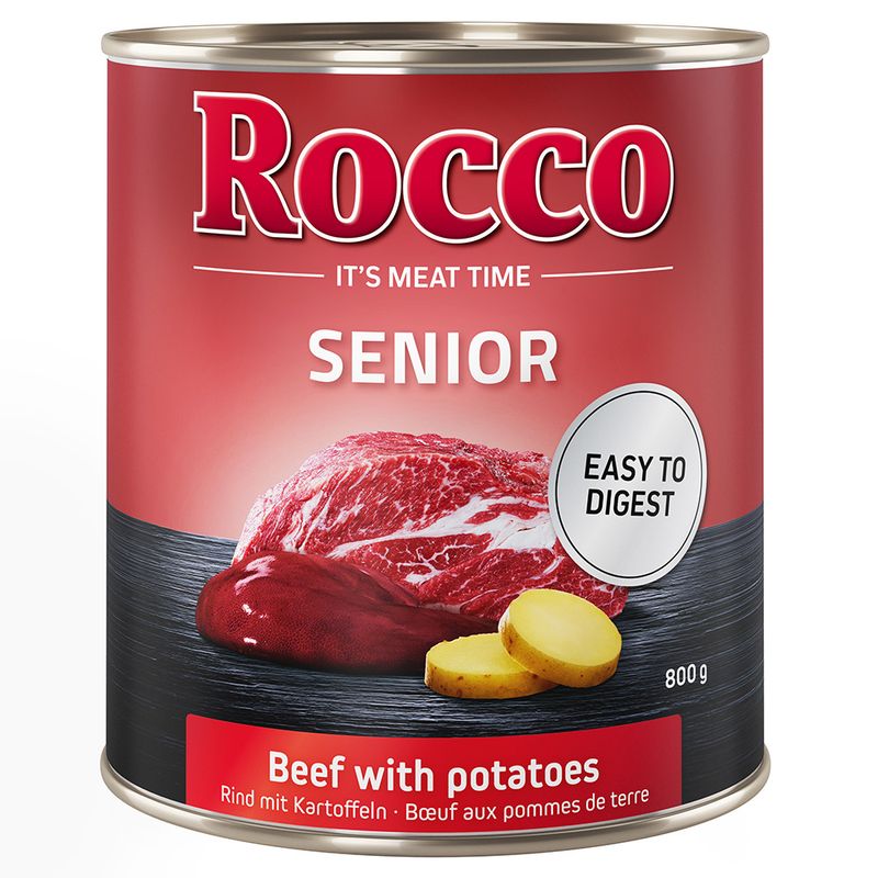 Rocco Senior 6 x 800g Poultry with Oat Flakes