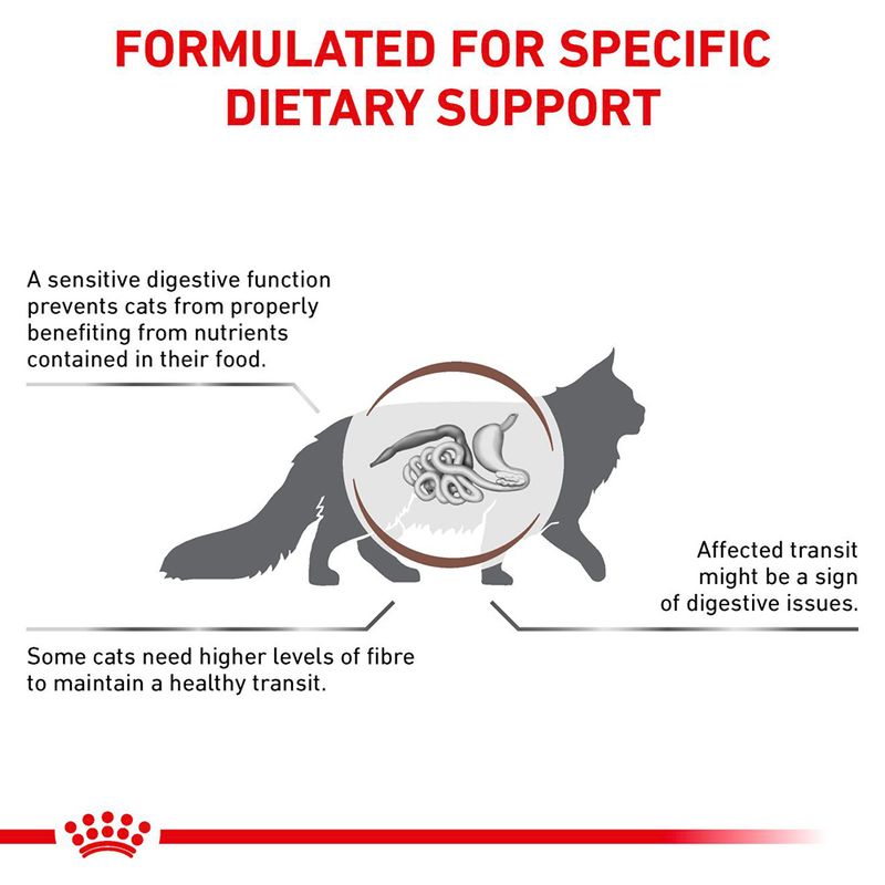 Royal Canin Veterinary Cat - Gastrointestinal Fibre Response in Gravy 12 x 85g