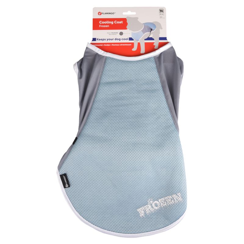 Flamingo Frozen Dog Coat Size S: approx. 30cm (Back Length)