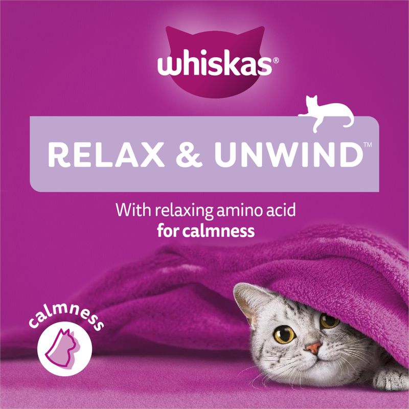 Whiskas Snacks Relax & Unwind Chicken (45g)