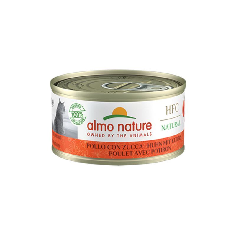 6 x 70g Almo Nature HFC Natural Wet Cat Food - 5 + 1 Free! * Chicken Mixed Pack (3 Varieties) (6 x 70g)