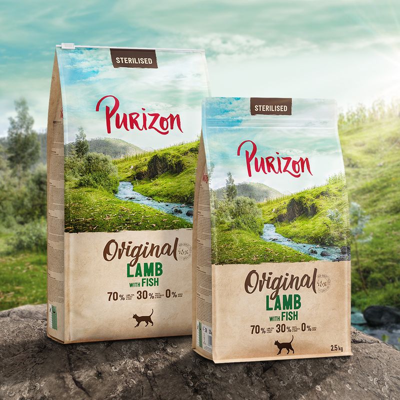 Purizon Sterilised Adult Grain-Free Lamb with Fish 6.5kg