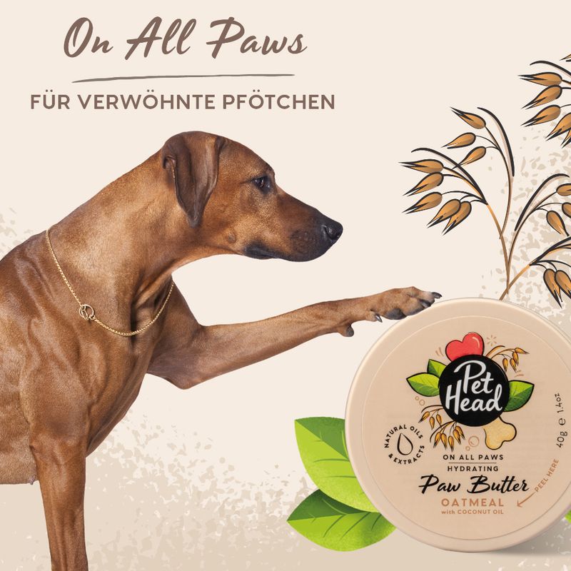 Pet Head On All Paws Paw Butter Oatmeal