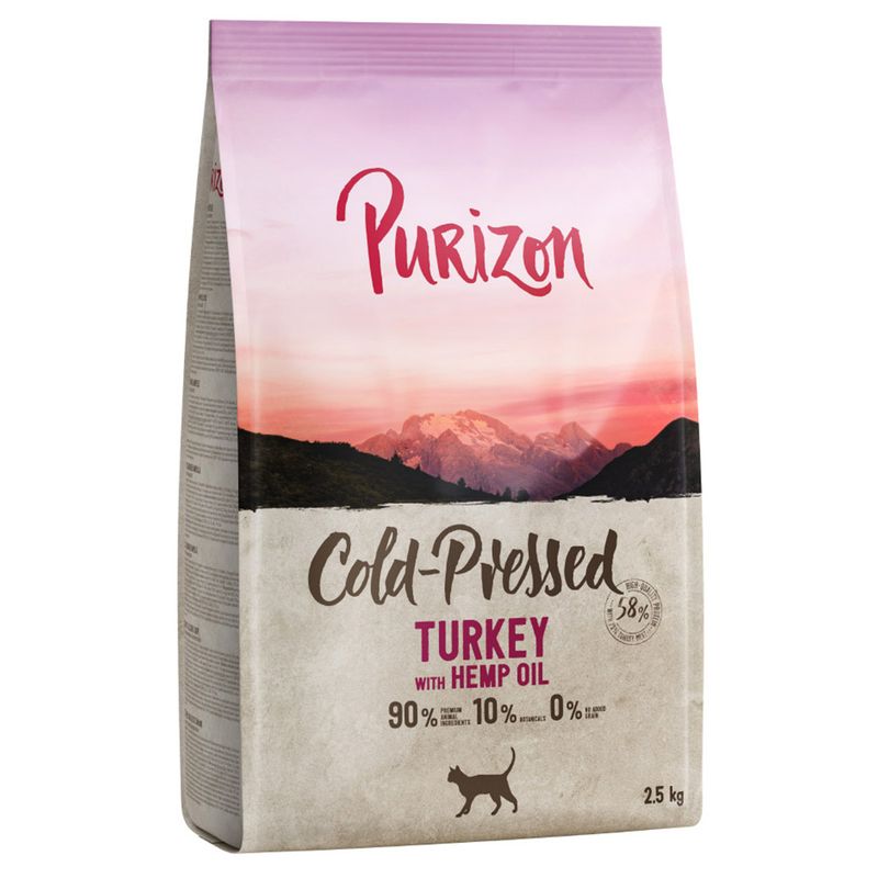 Purizon Cold-Pressed Turkey with Hemp Oil 400g