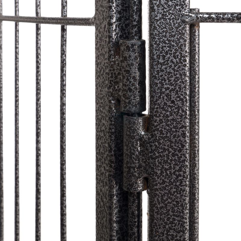 Metal Run for Puppies – 8 Sided 8 Elements, each 80 x 80 cm (L x H)