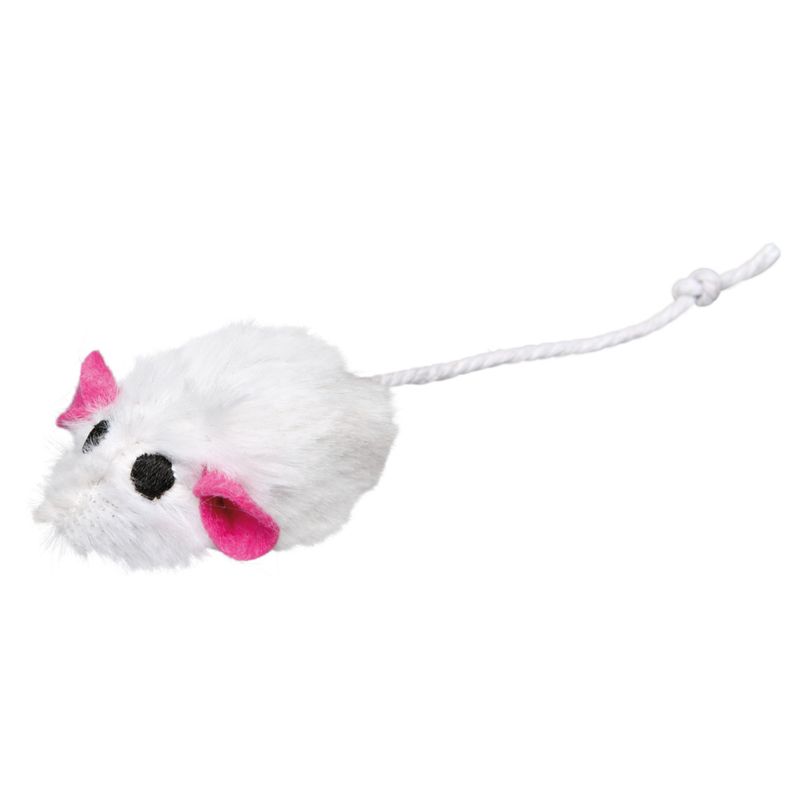 Trixie Toy Plush Mice, 6-pack 6 Mice, approx. 5 cm