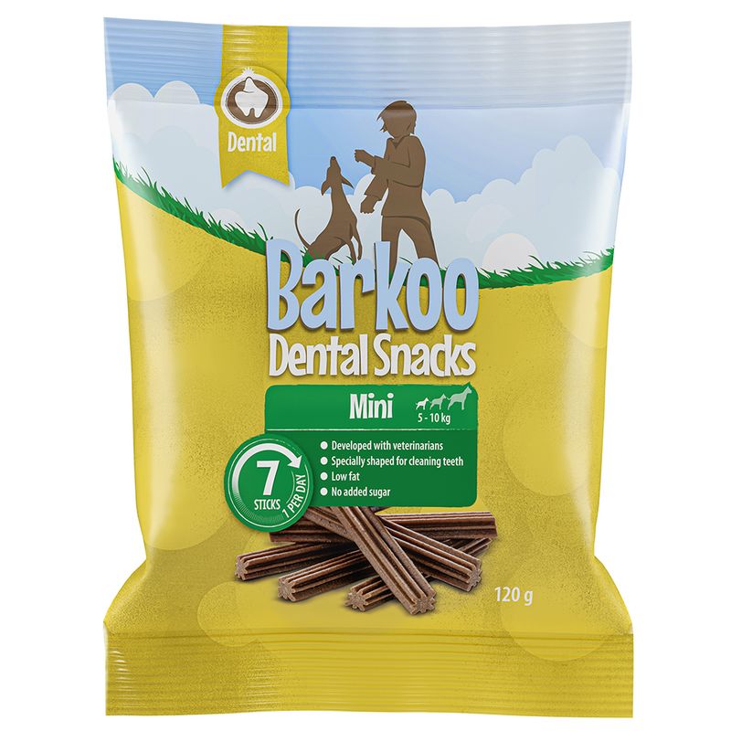 Barkoo Dental Snacks Medium Dogs (7 Chews – 180g)