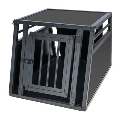 Kerbl Pet Transport Box Vacation - Graphite 77 x 55 x 50cm (L x W x H)
