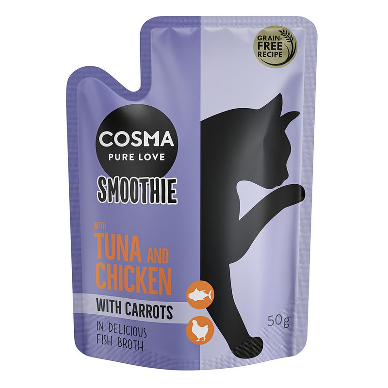 Cosma Smoothies 6 x 50g Chicken with Pumpkin