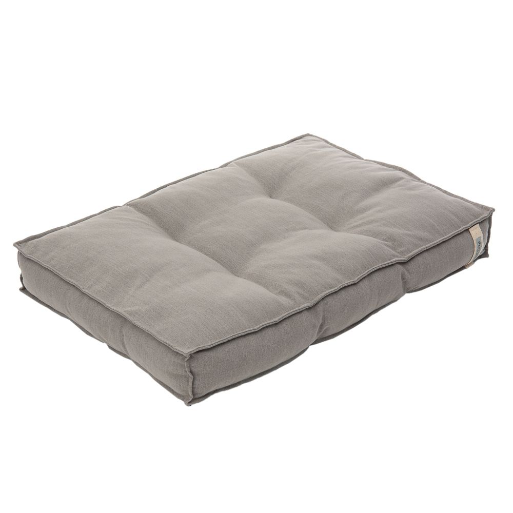 Hamilton ecoLIFE Dog Bed Grey 90 x 62 x 12 cm (L x W x H)
