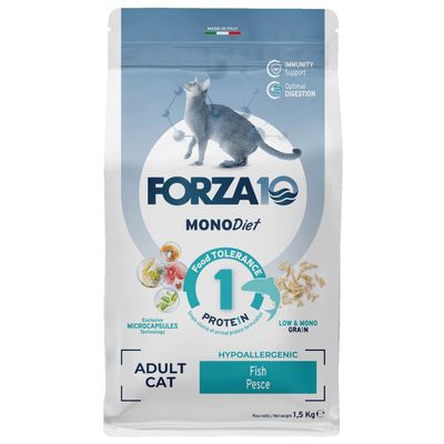 Forza 10 Mono Diet Adult Cat with fish 1.5 kg