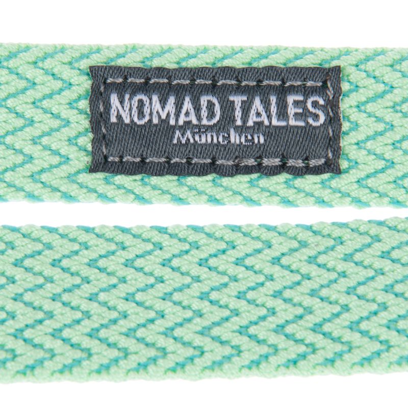 Nomad Tales Bloom Leash, mint 200 cm long, 20 mm wide