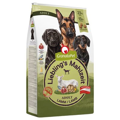 GranataPet Liebling's meal time Adult lamb 10 kg