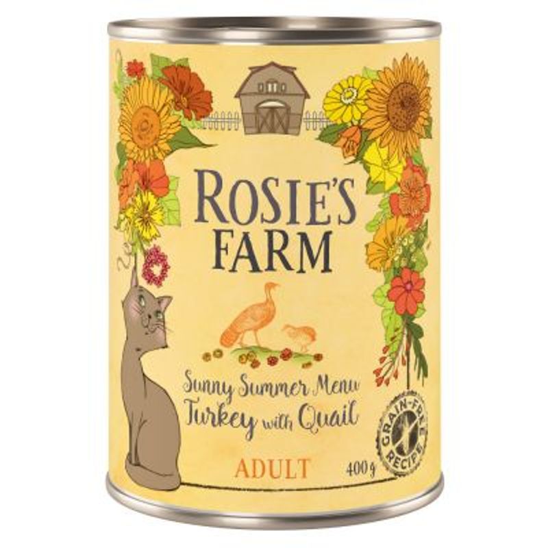 Rosie's Farm Adult Saver Pack Cans 24 x 400g Adult Mixed Pack (3 varieties)