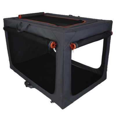 Deluxe Aluminium Folding Nylon Crate L: 91 x 61 x 58 cm (L x W x H)