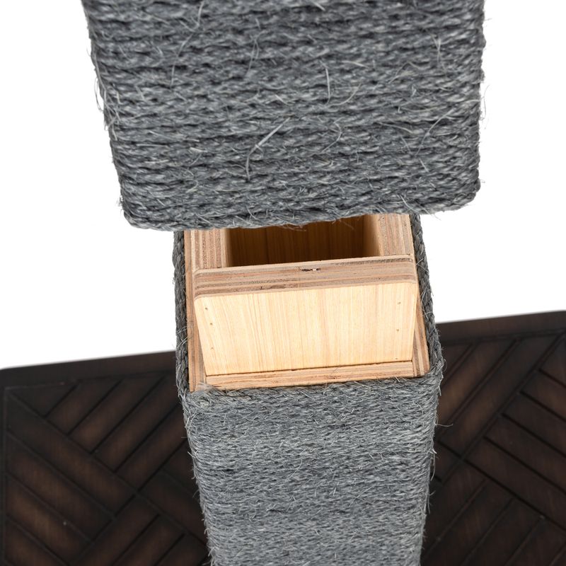 Modern Living Scratching Post Sered dark brown / grey