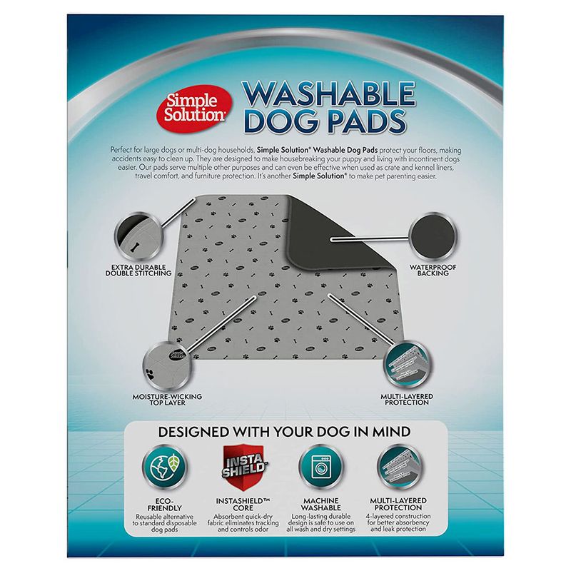 Simple Solution washable pad for dogs L 86 x W 91 cm