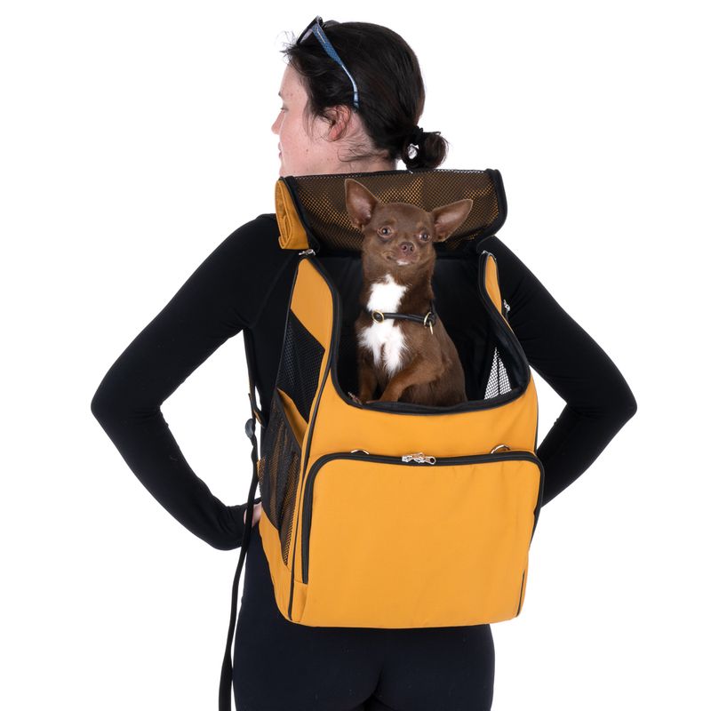 TIAKI Backpack for Pets with Extension 26 x 31 x 43cm (L x W x H)