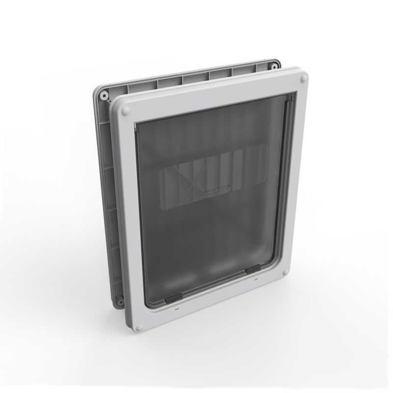 Dog Mate Large Dog Flap White