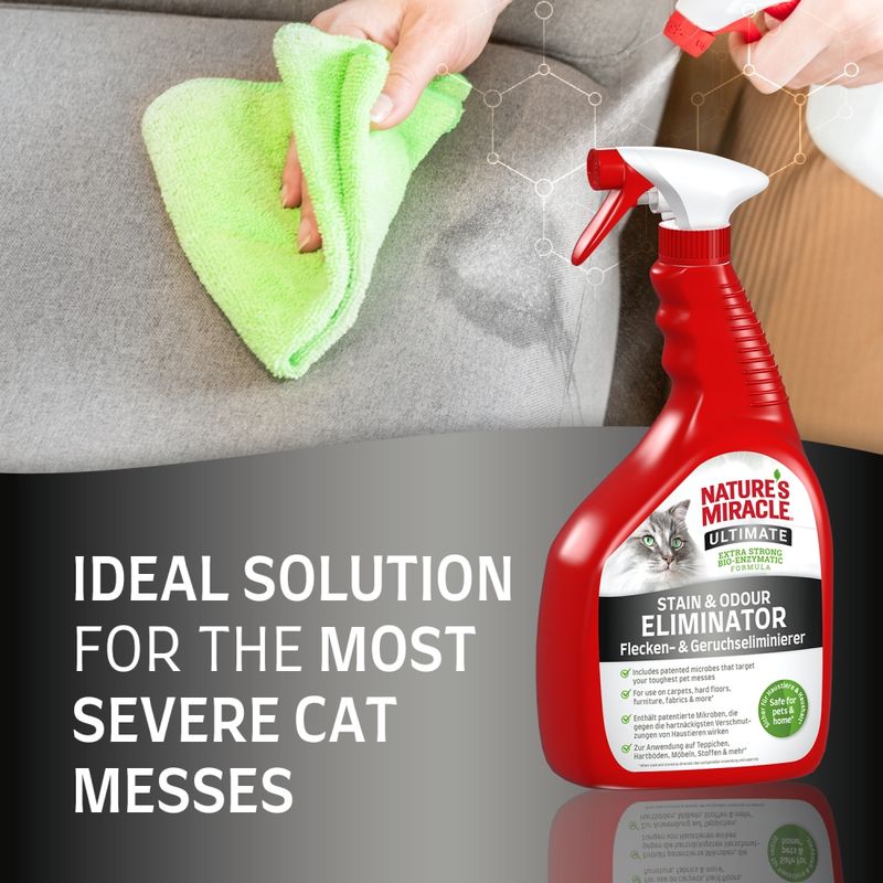 Nature's Miracle Cat Stain & Odour Remover 946ml