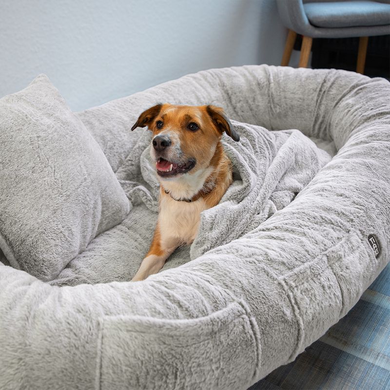 TIAKI XL comfort dog bed 173 x 90 x 30 cm (L x W x H)