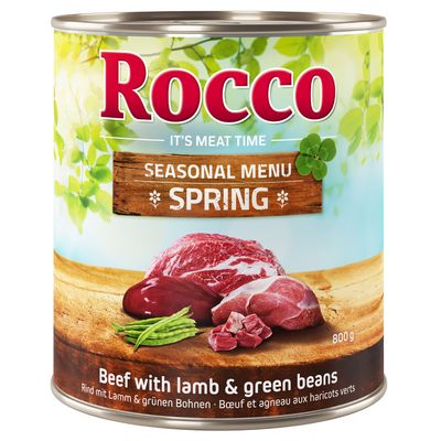 Rocco Spring Menu – Lamb with Green Beans 6 x 800g