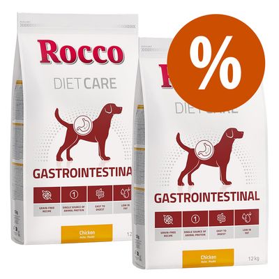 Rocco Diet Care Economy Pack 2 x 12kg Gastrointestinal - Chicken