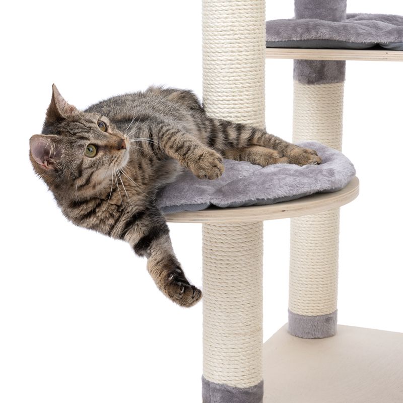 TIAKI Milo Cat Tree Light Grey