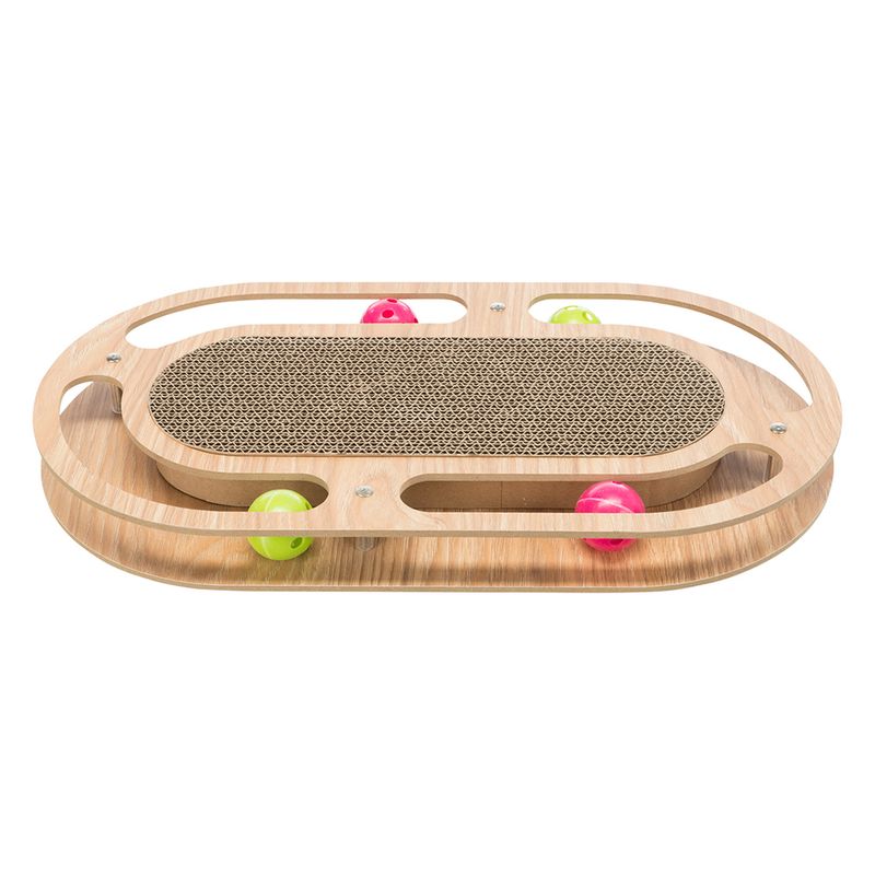 Trixie scratching pad with wooden frame, oval 1 piece