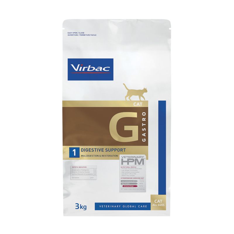 Virbac Vetcomplex HPM Feline Digestive Support 3kg
