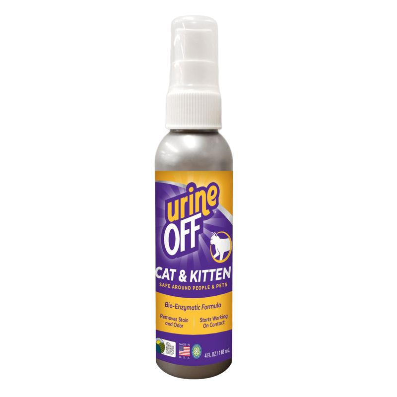 Urine Off odor and stain remover for cats 118 ml