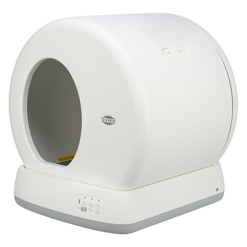 Trixie Self-Cleaning Cat Litter Box White