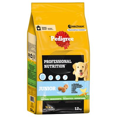 Pedigree Professional Nutrition Junior with Poultry & Vegetables 12kg