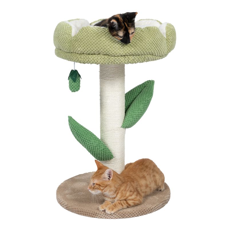 TIAKI Nature Blossom Scratching Tree Light Green