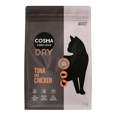 Cosma Tuna & Chicken Dry Food 400g