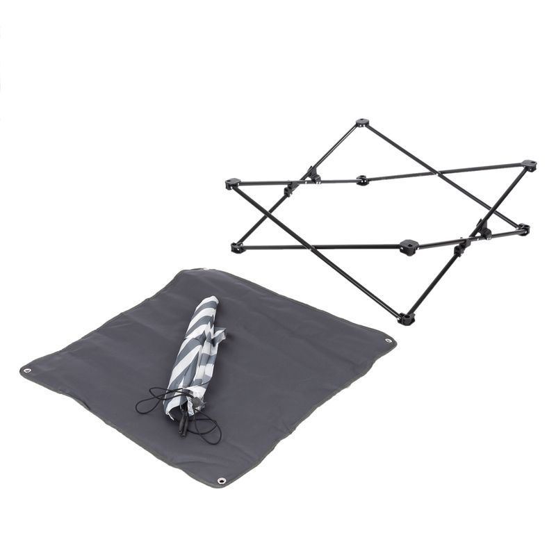 TIAKI Sun Stripes dog bed L 80 x W x H 80 x 30 cm
