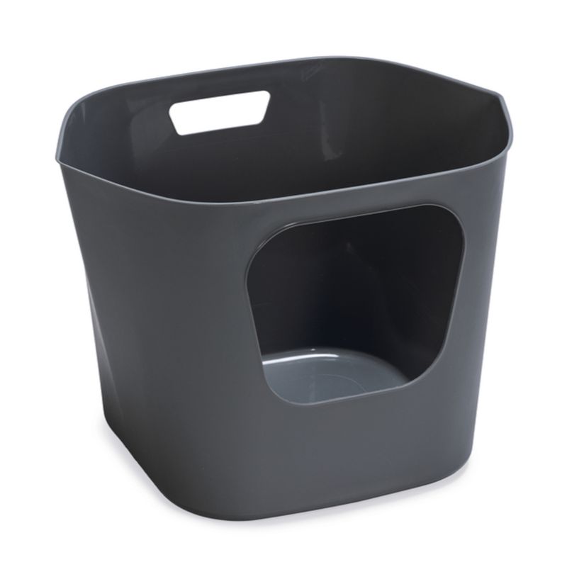 Karlie Cat Litter Tray Lotus Eco Grey