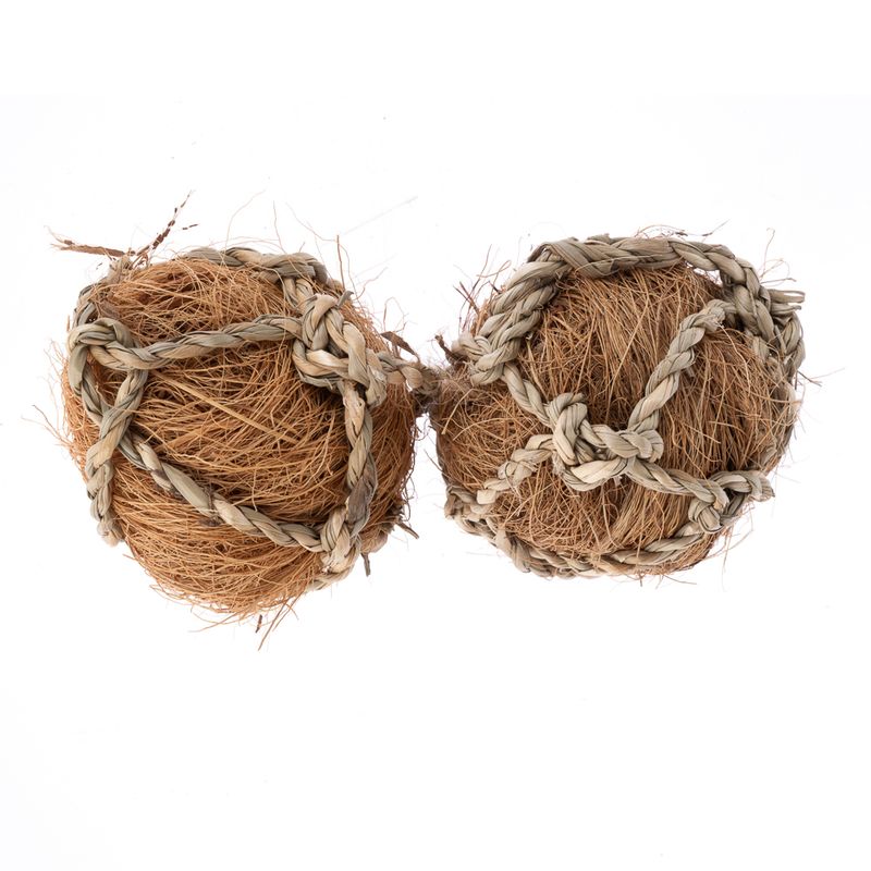 TIAKI Coconut Fibre Balls Set of 2 x 6cm (diameter)