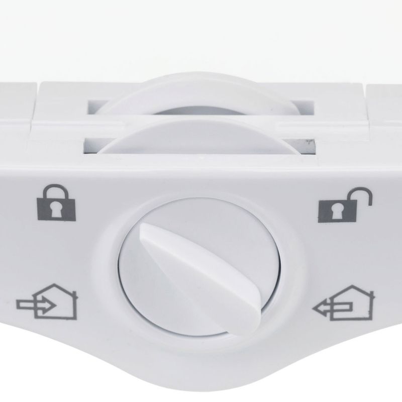 Trixie 4-Way Cat Flap with Tunnel White Cat Flap