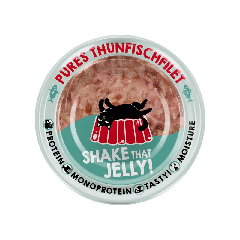 Lucky Lou Extra Food in Jelly 12 x 70g Tuna fillet with shrimps