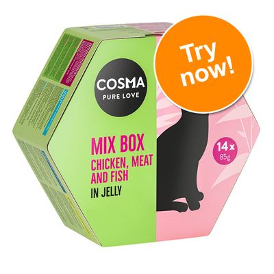 Cosma Mix Box 14 x 85g (10 Varieties)