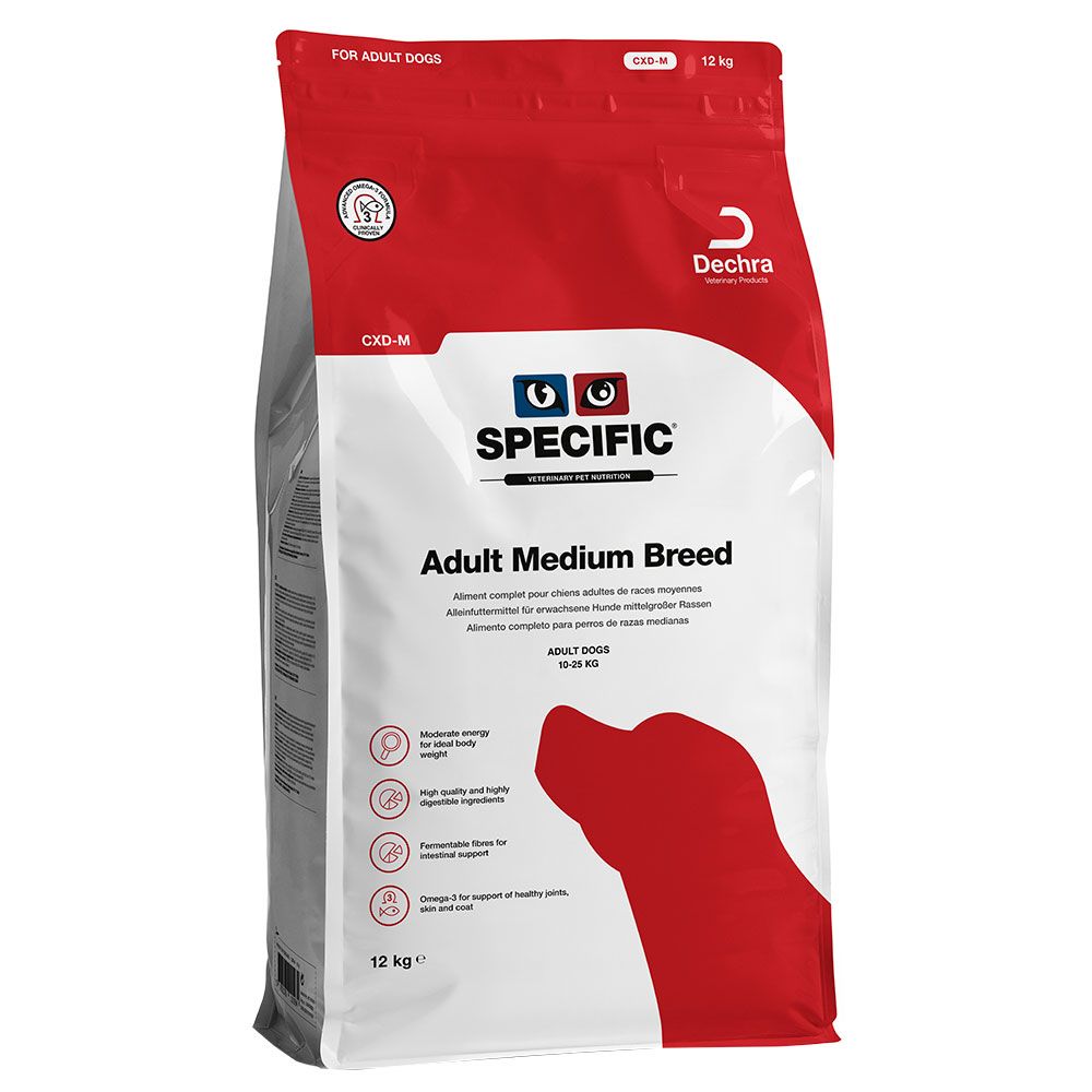 Specific Dog CXD - M Adult Medium Breed Economy package: 2 x 12 kg