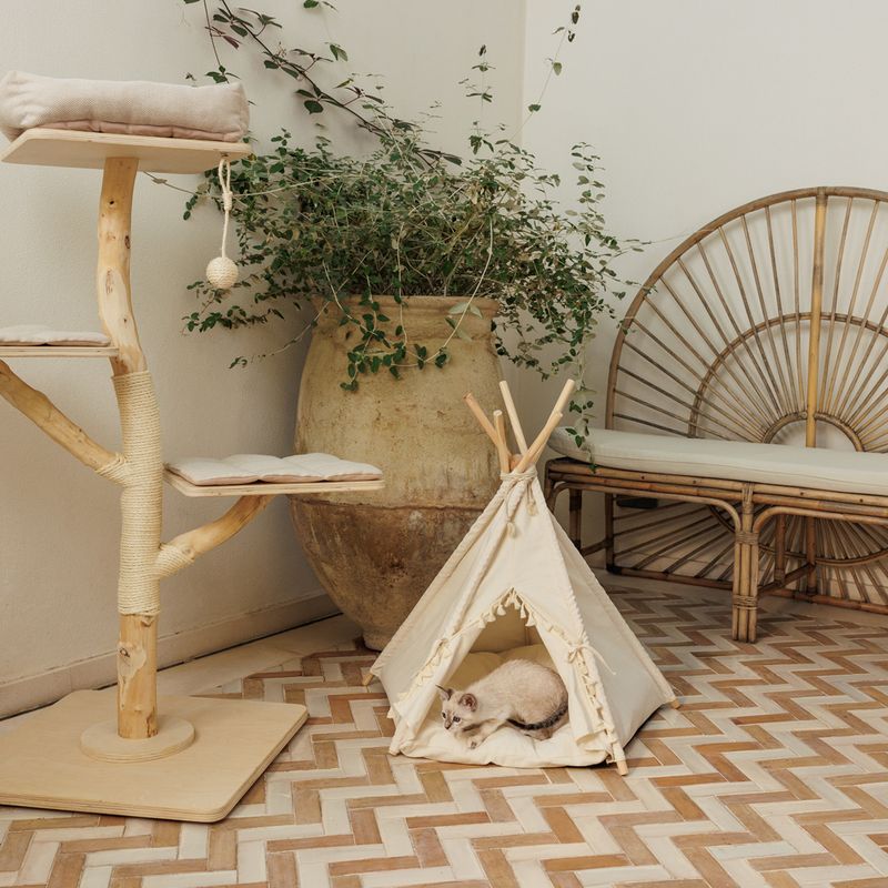 Modern Living Brixen Cat Tree Cream / natural