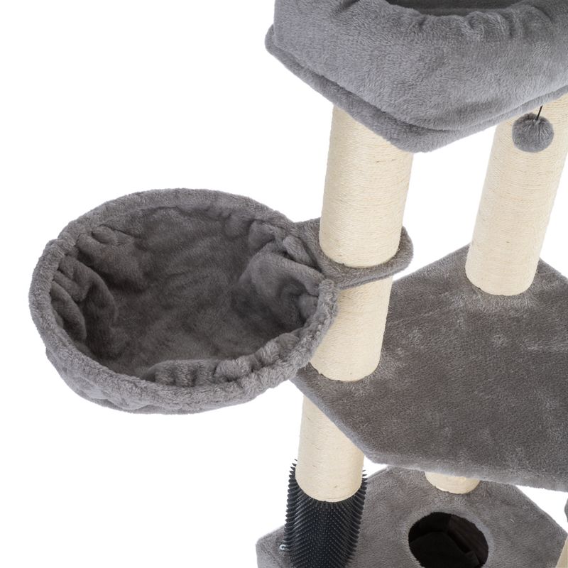 zooplus Basics XXL Scratching Tree Grey