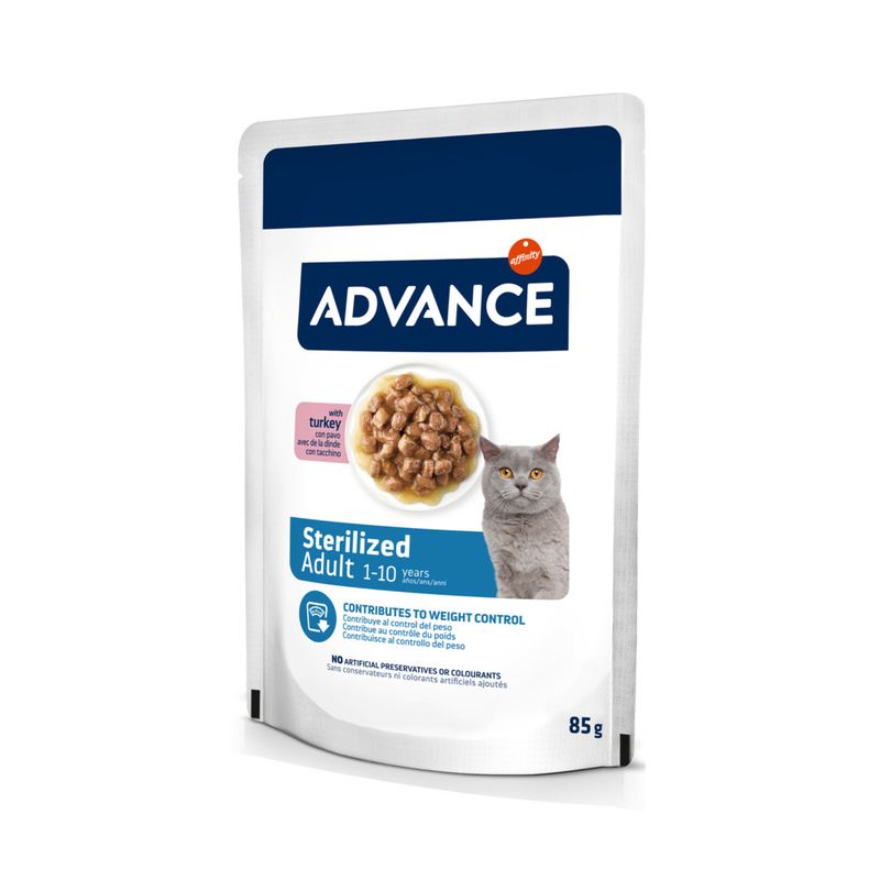 Advance Feline Sterilised Turkey 12 x 85g