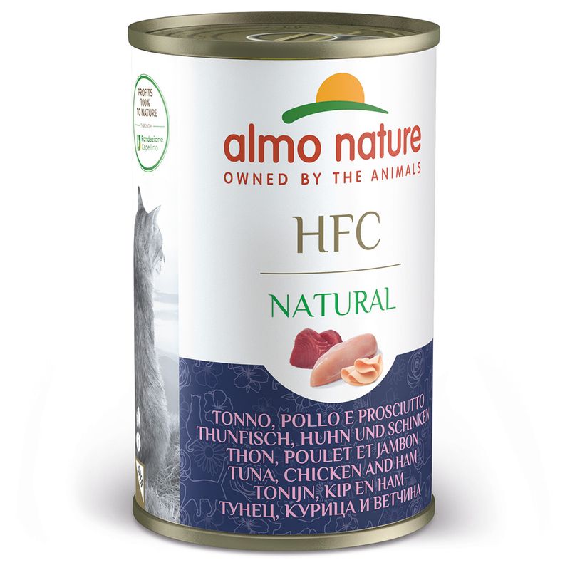 Almo Nature HFC Saver Pack 12 x 140g Tuna, Chicken & Ham