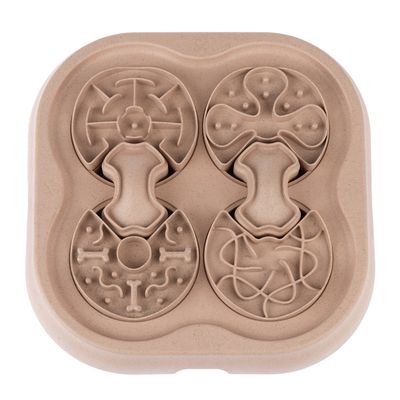 TIAKI Intelligence Toy Slow Feed Puzzle L 34.8 x W 34.8 x H 5.7 cm