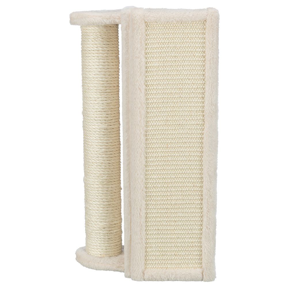 Trixie Scratching Board for Corners with Trunk Beige