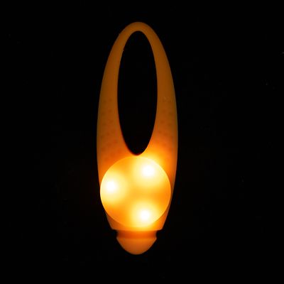 TIAKI LED Lighthouse Light for Collar - Orange Orange