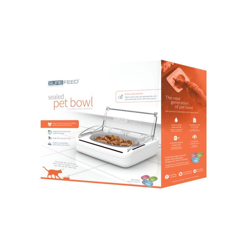 SureFeed Sealed Pet Bowl Airtight Food Bowl 400ml